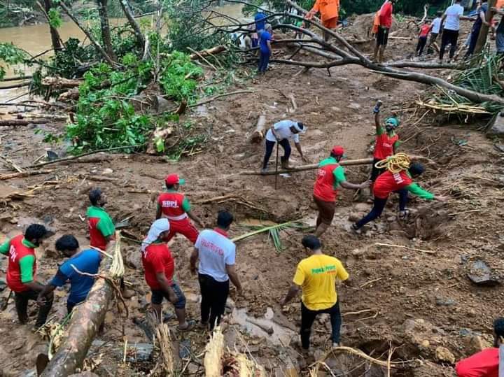 kuttikal flood Relief.